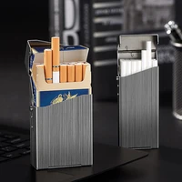 new aluminum womenman cigarette case holder cigar box tobacco pocket storage container smoking cigarette accessories