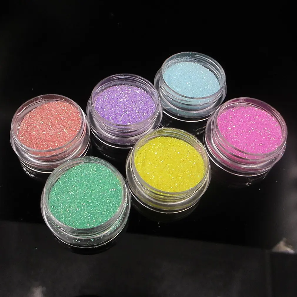 45Pcs / Set Mixed Design Nail Art Glitter Sparkly Beauty Decoration Powder Dust For Uv Gel Acrylic |