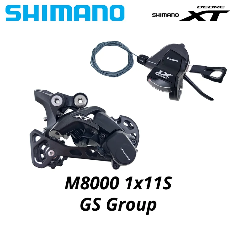 SHIMANO DEORE XT M8000 11 s Groupset SL рычаг переключения передач + RD GS задний переключатель