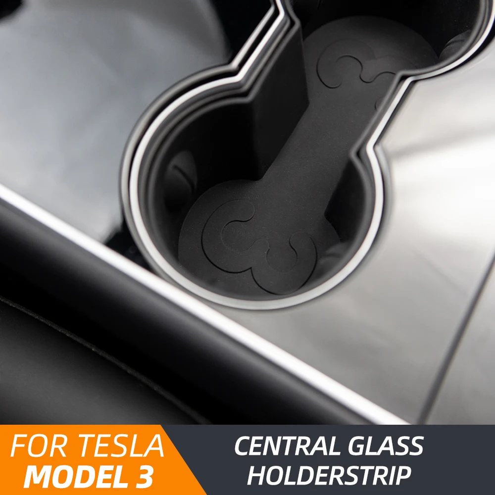 Подставка для стакана воды Tesla Model 3 2020 аксессуары центра водонепроницаемые
