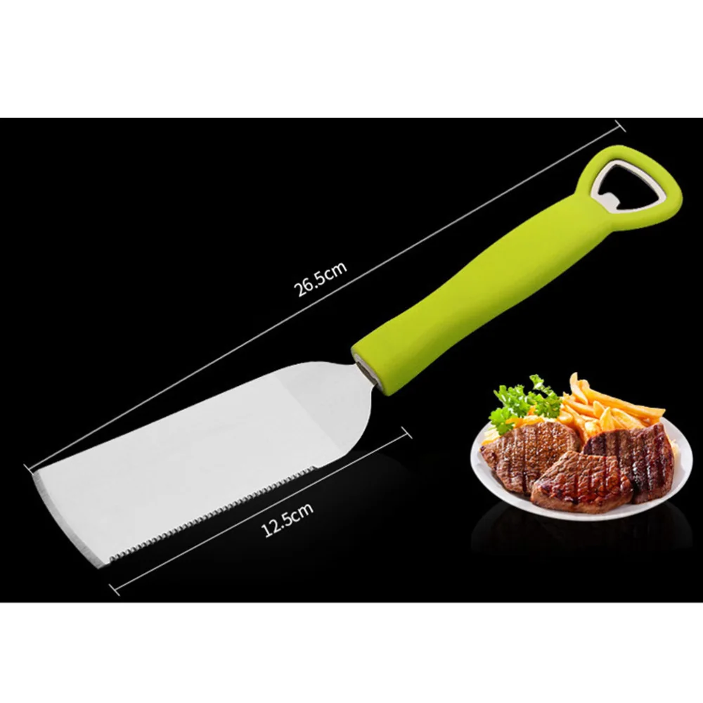 2 шт. лопатка для бифштекса выпечки барбекю лопатой шпатель Кухня