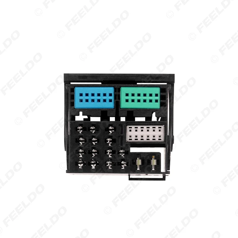 Автомобильное радио FEELDO стерео 52Pin обжимное головное устройство для Volkswagen