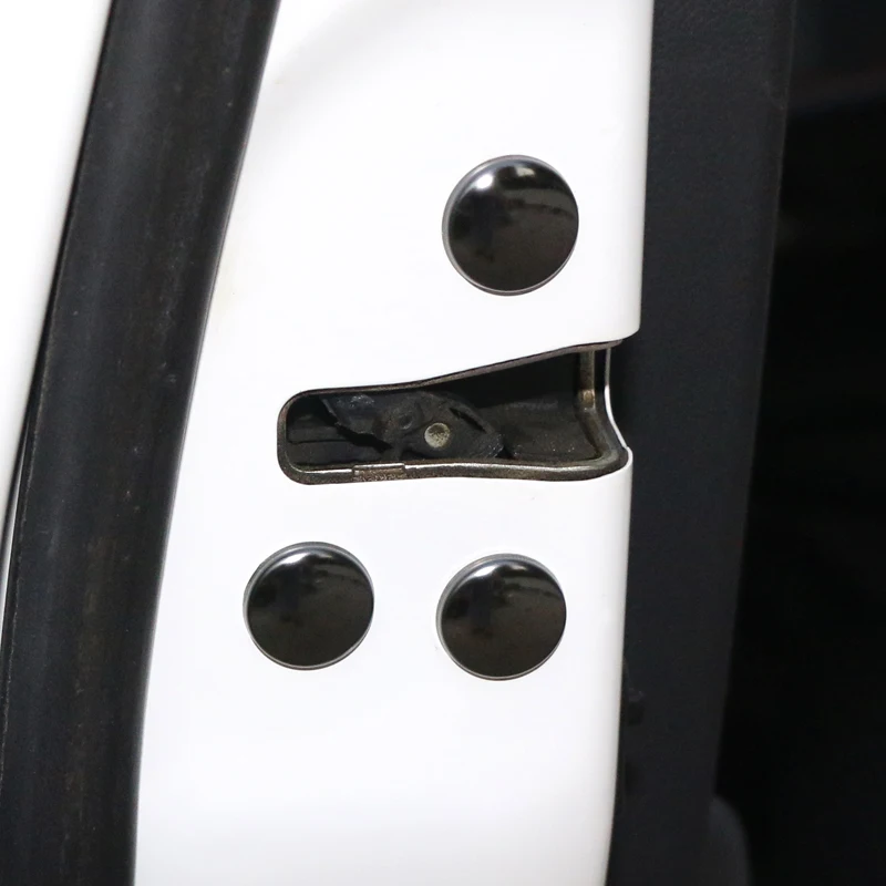 12 шт. Автомобильный Дверной замок Защитная крышка винта аксессуары для BMW AUDI VW Toyota