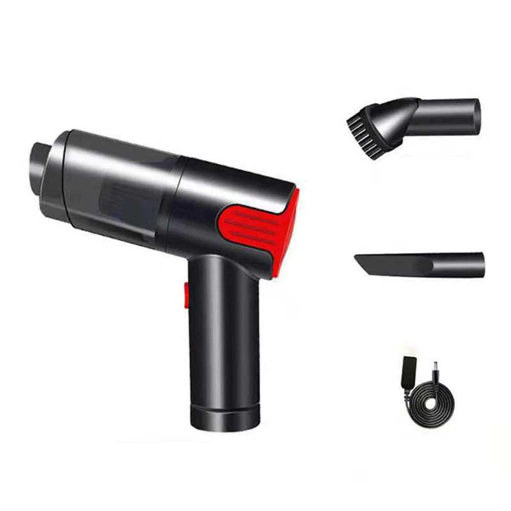 

New Wireless Car Vacuum Cleaner Cordless 90000Pa Strong Suction Powerful Handheld Auto Vacuum Home Car Dual Use Mini Cleaning