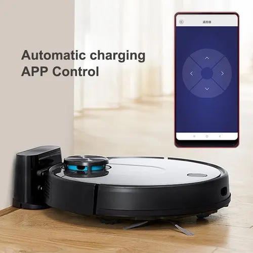 Робот пылесос VIOMI V2 PRO 2 в 1 LDS + SLAM для дома сухой и влажной уборки мытья тихий