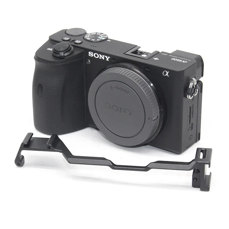 

Двойной головной Холодный башмак для камеры Sony A6600 внешняя Расширительная пластина БЫСТРОРАЗЪЕМНАЯ пластина аксессуары