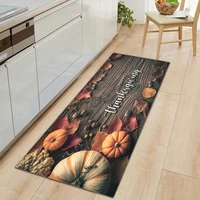 thanks giving day kitchen carpet doormats entrance door mats non slip soft hallway rugs for living room bedroom bathroom