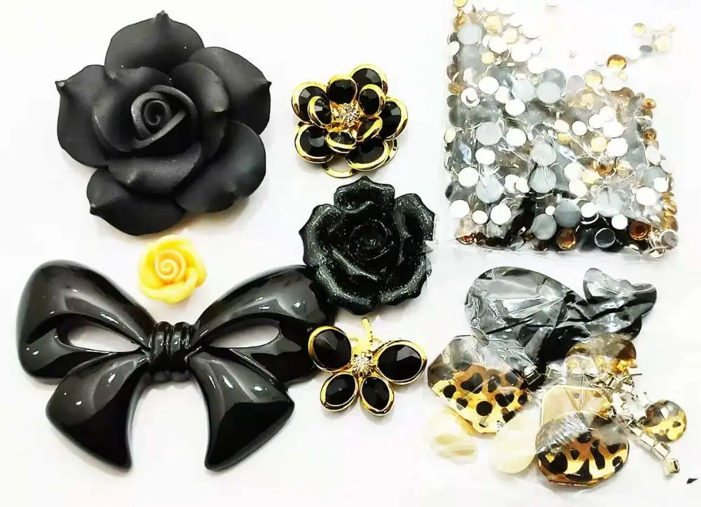 

A SET OF PHONE CASE BOW DECO KIT P02