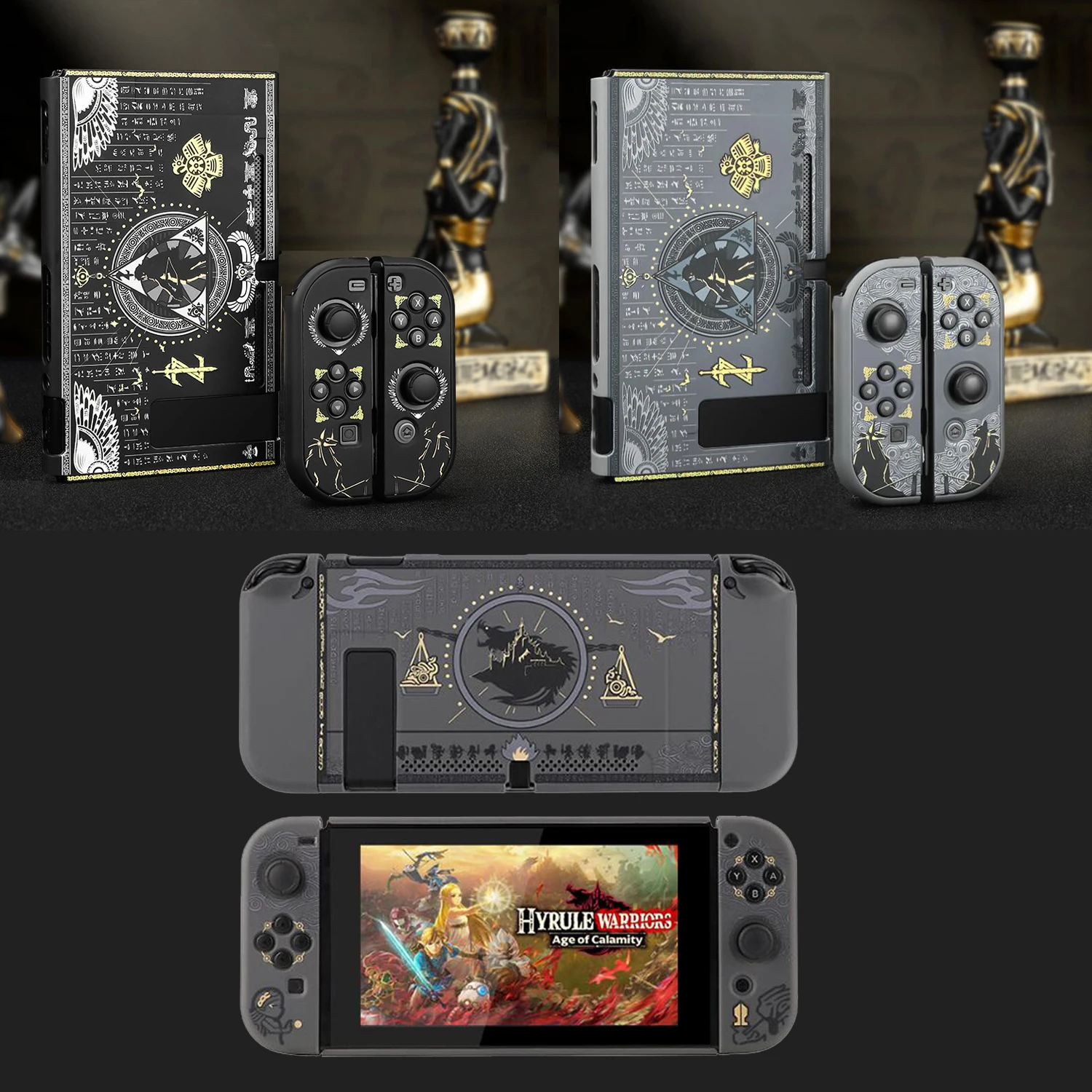 Матовый чехол для защиты передней и задней части, оболочка для консоли Nintendo Switch Zelda NS Joy-con, защитная кожура для хоста.