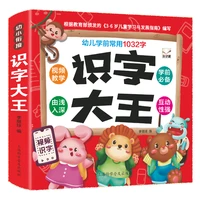 1032 words chinese pinyin literacy book preschool textbooks for children learn chinese character early education picture books