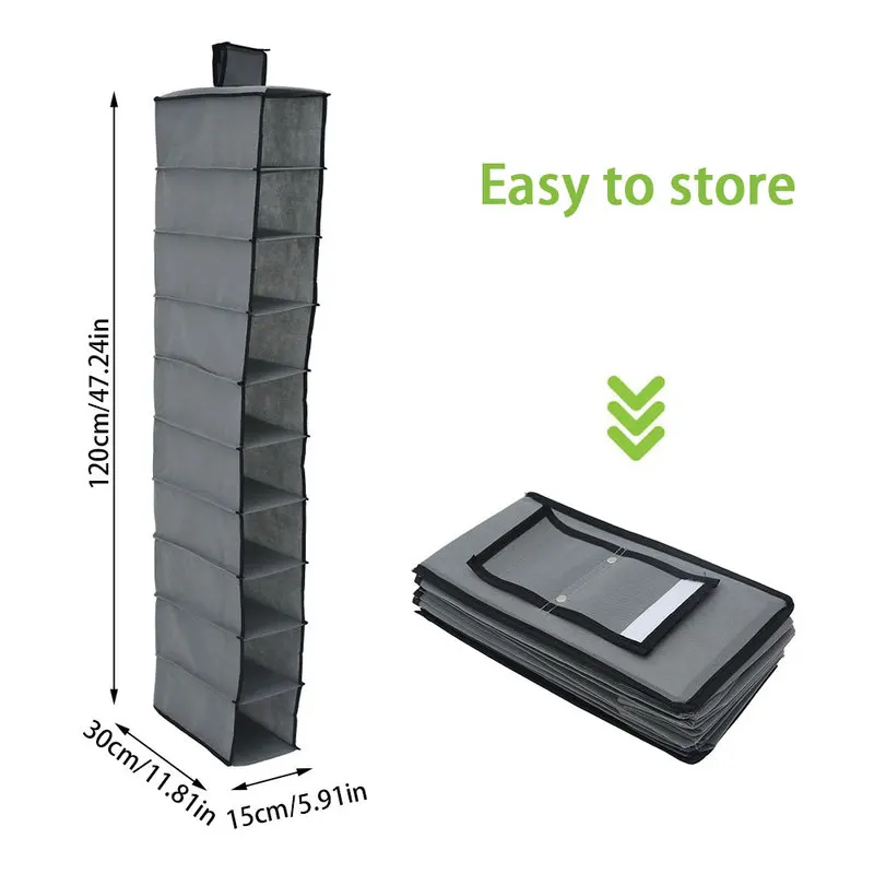 

Hanging Drawer Box Cloth Household Underwear Woman Shoes Creative Storage Supplies Wardrobe Organizer Shelves Organizadores