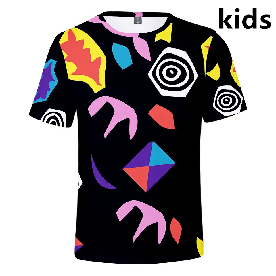 Для детей от 3 до 14 лет Детская футболка с надписью рубашка США Классическая