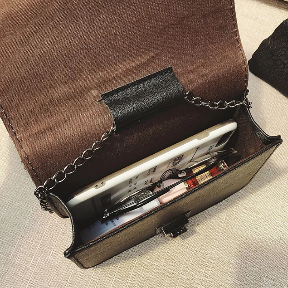 Женская сумка через плечо с мраморным рисунком маленькая квадратная замком и