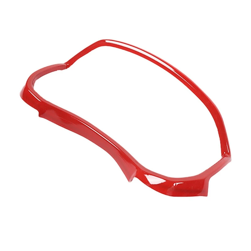 

Приборная панель метр рамки накладка украшения для Dodge Ram 1500 2018 2019 2020, автомобильные аксессуары, красный