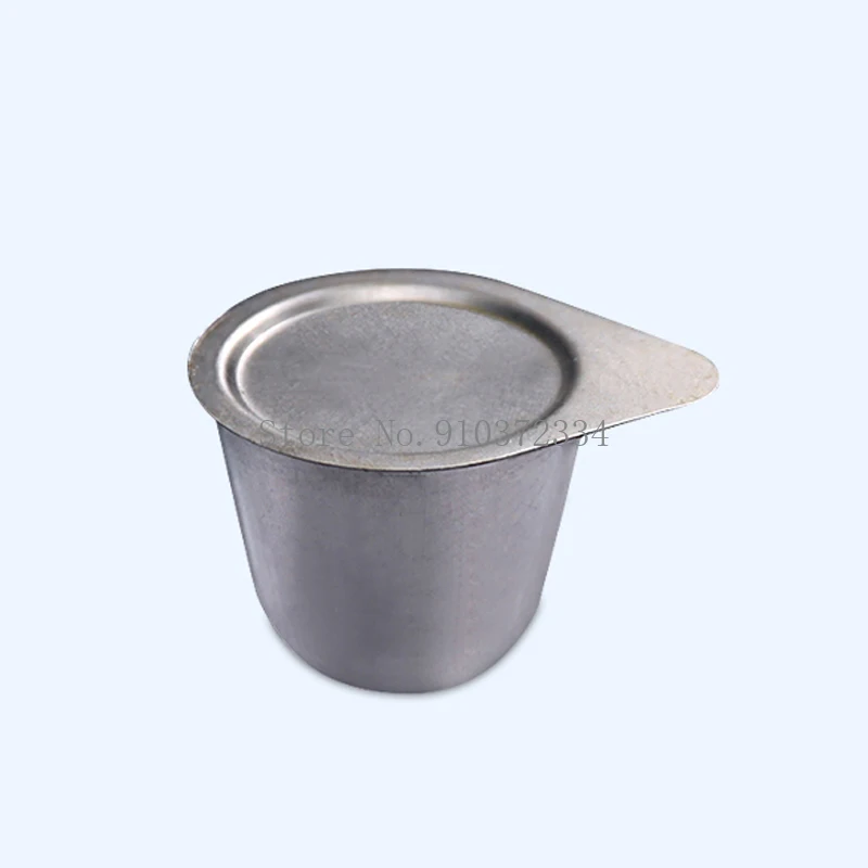 

1pcs lab 30ml /50ml nickel crucible with cover for high temperature and alkali resistance Used for lab scientific research