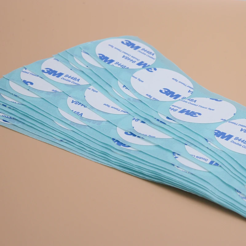 10/20/50pcs watch Case Rims steel ring 3M waterproof double-sided sticker fit for Mount Fixing Watch case parts As two removable - купить по