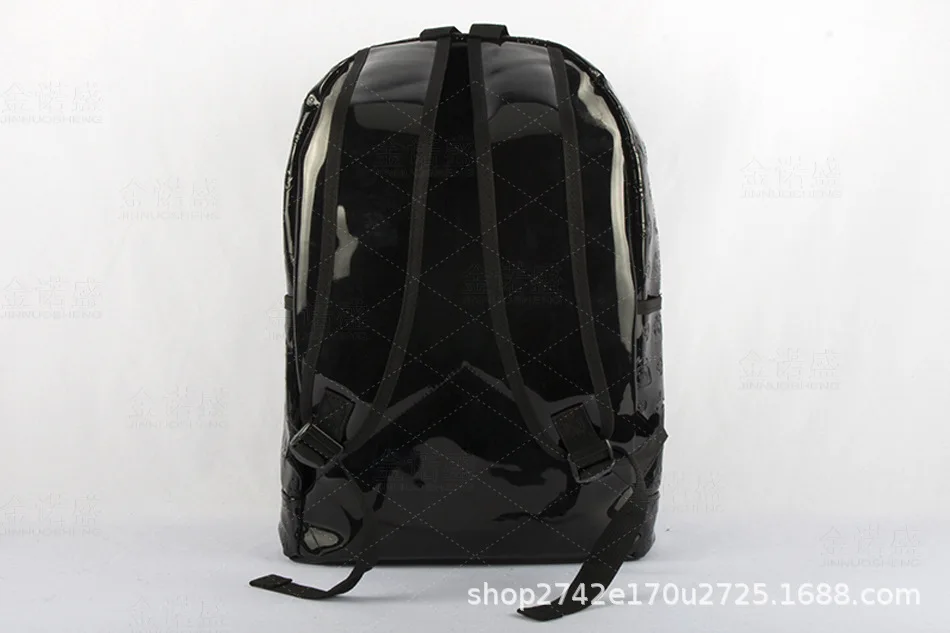 Star War Black Fashion Anime PU Backpacks Soft Leather School Backpack Casual Bags Student Travel Knapsack Unisex New