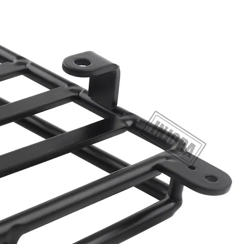 RC автомобильный металлический багажник на крышу багажный кронштейн + светильник