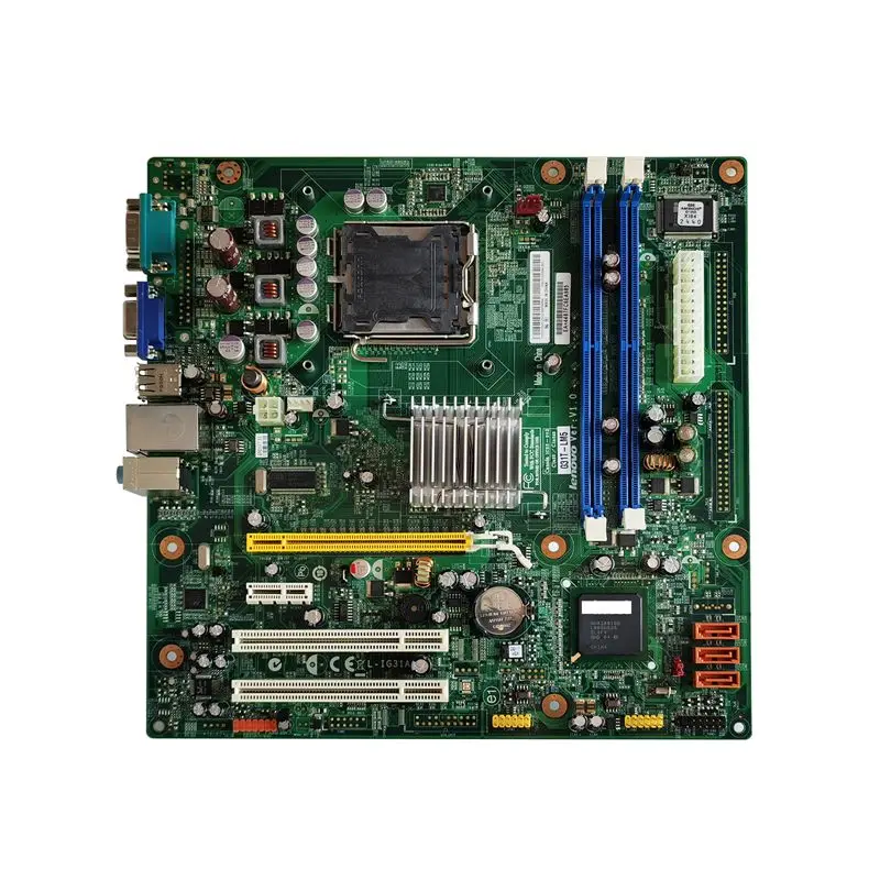 

Lenovo L-IG31A 775-pin DDR2 memory MATX G31 motherboard 71Y5354 Q31T-LM5 motherboard 100% test ok delivery