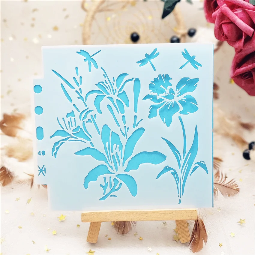 13*14 см щит для дня рождения DIY трафареты скрапбукинга пустотелые украшения Печать