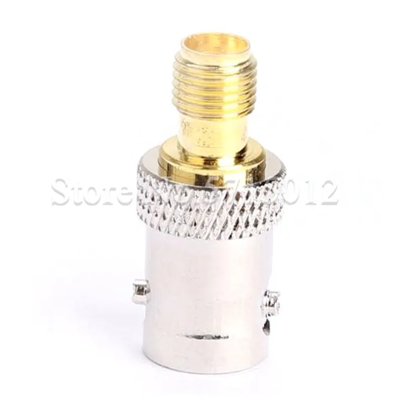 2 шт. BNC Famale to SMA Adapter BNC-K/SMA-K панели из чистой меди RF коаксиальные адаптеры |