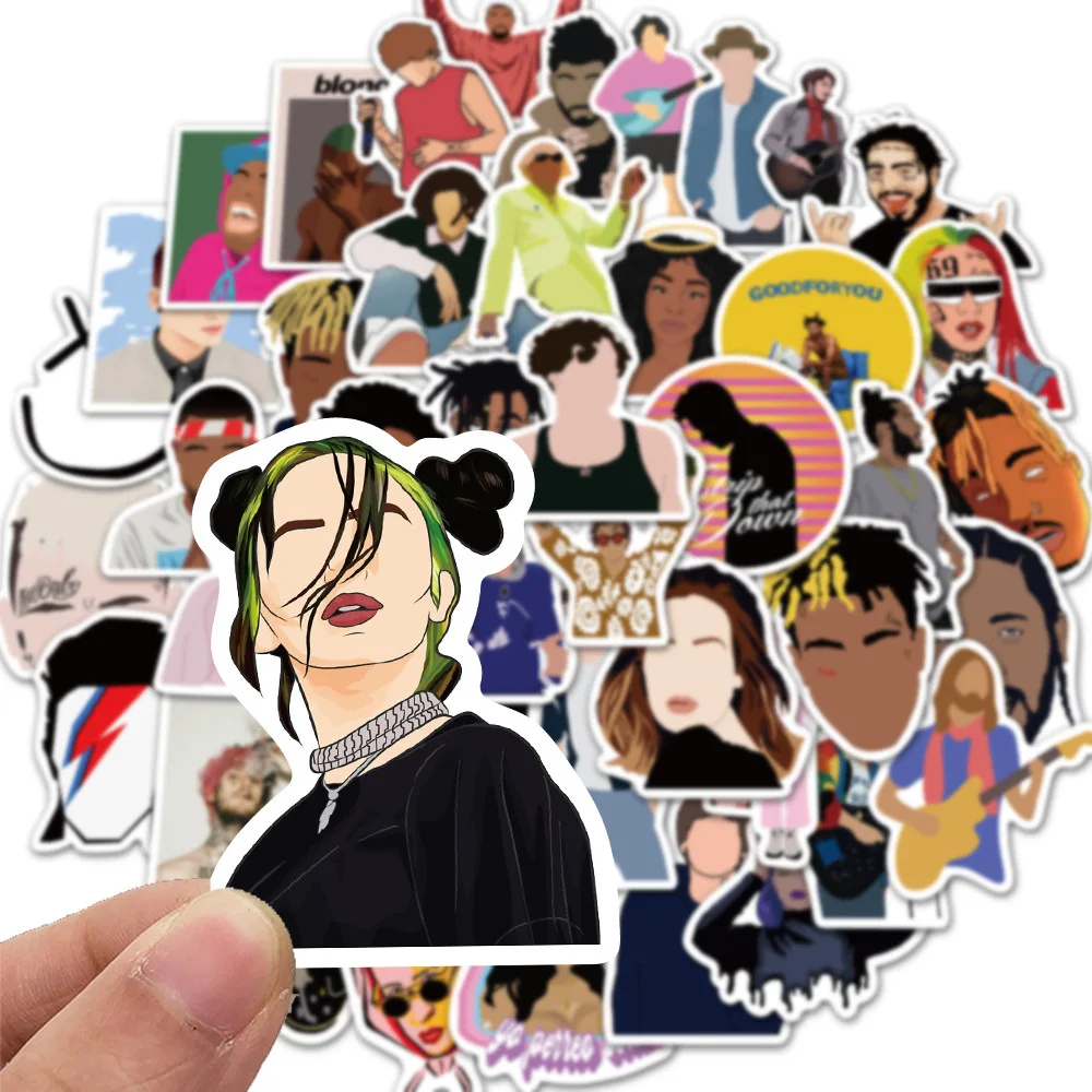 103050pcs rapper singer tyler the creator stickers skateboard guitar luggage laptop bike cool decal graffiti sticker kid toy free global shipping