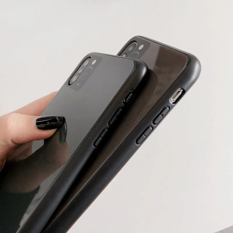 Закаленное стекло Сменный Чехол для телефона iPhone 11 Pro XS MAX X XR 6 6S 7 8 Plus роскошный