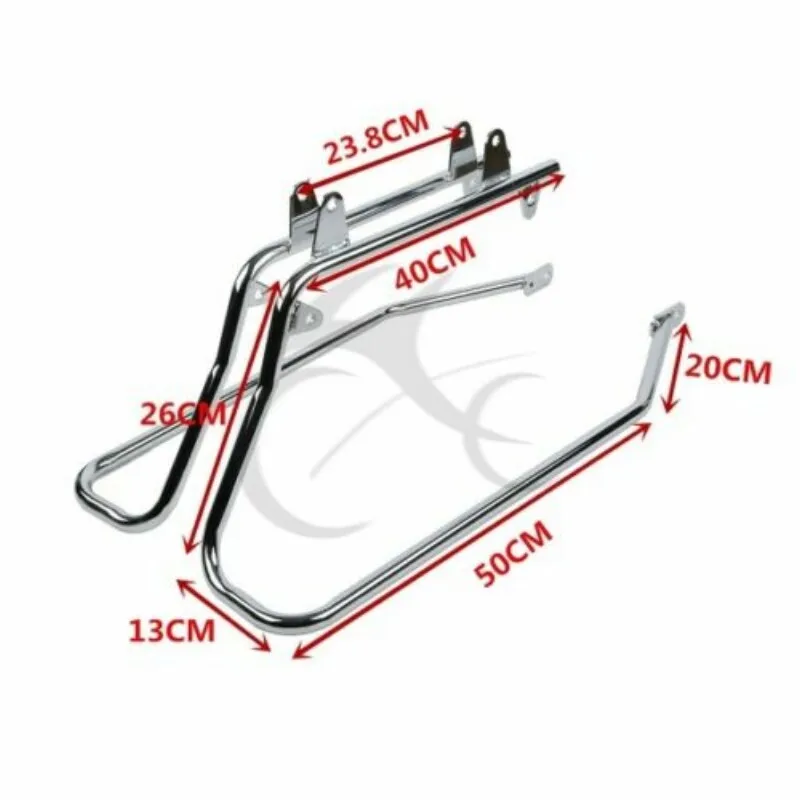 Жесткие седельные сумки для мотоцикла и конверсионные кронштейны Harley Softail Fatboy FLST
