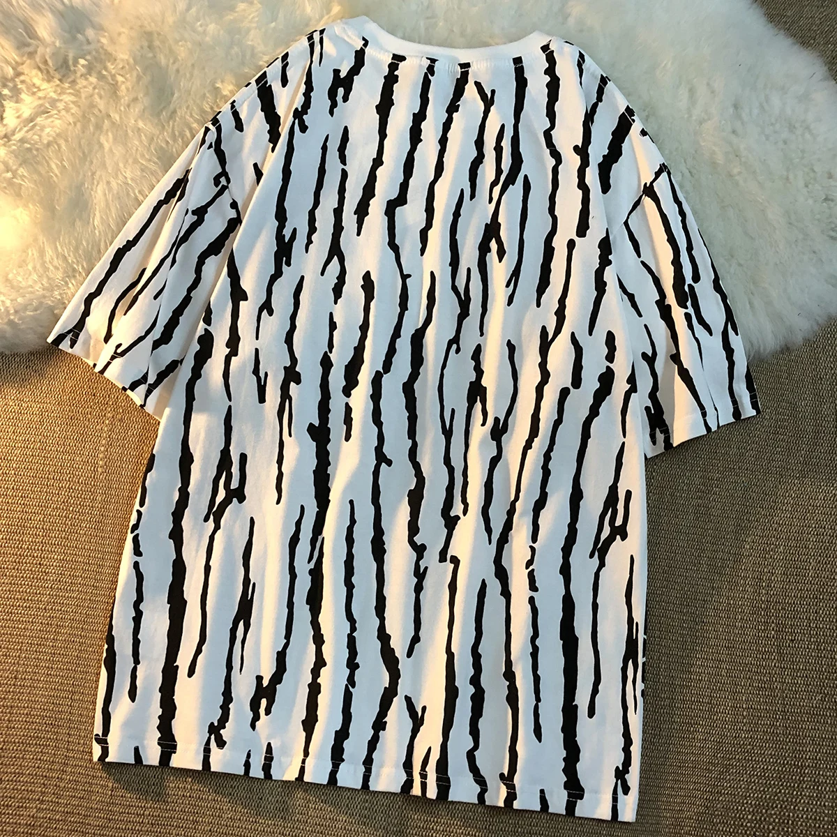 

Tie Dye Printed Women's T-shirt Harajuku Short Sleeve Female Tshirts Summer Tee Tops Oversized Woman T Shirt Casual Ladies Tops