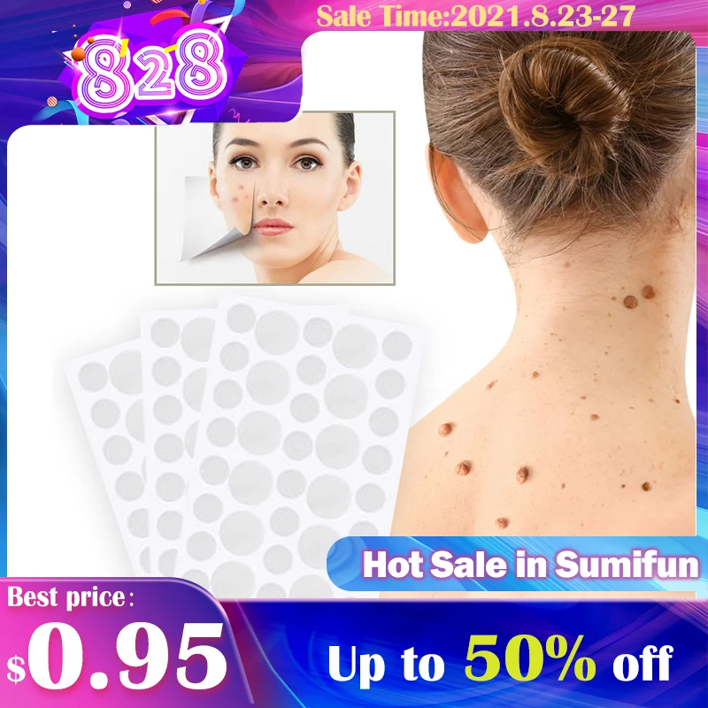 36 шт. устройство для удаление бородавок наклеек на ногу Кукурузные наклейки кожу