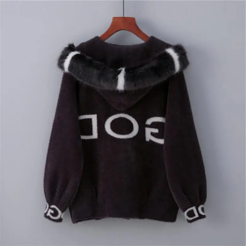 Имитация бархата с капюшоном короткая куртка женская осень и зима новый