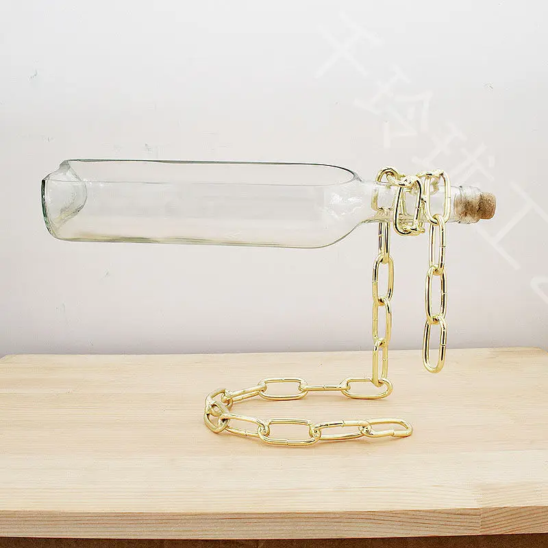 Креативная бутылка для вина суккулент гидропонный цветочный горшок Цветочная