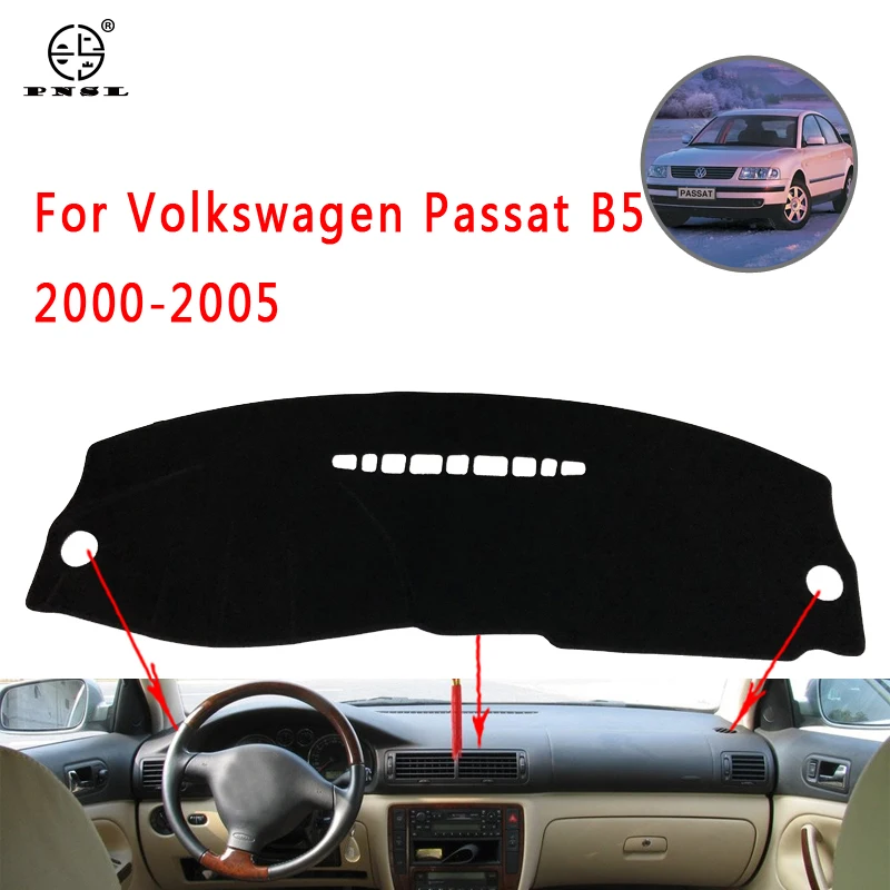 PNSL коврик для приборной панели автомобиля Volkswagen Passat B5 1996 ~ 2005 защита от солнца
