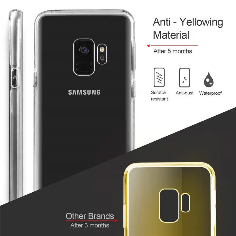 Чехол для Samsung Note 10 Plus A6 A7 A8 A9 A10 A20 A30 A40 A50 A60 A70 M10 M20 M30 тонкий чехол с полным покрытием