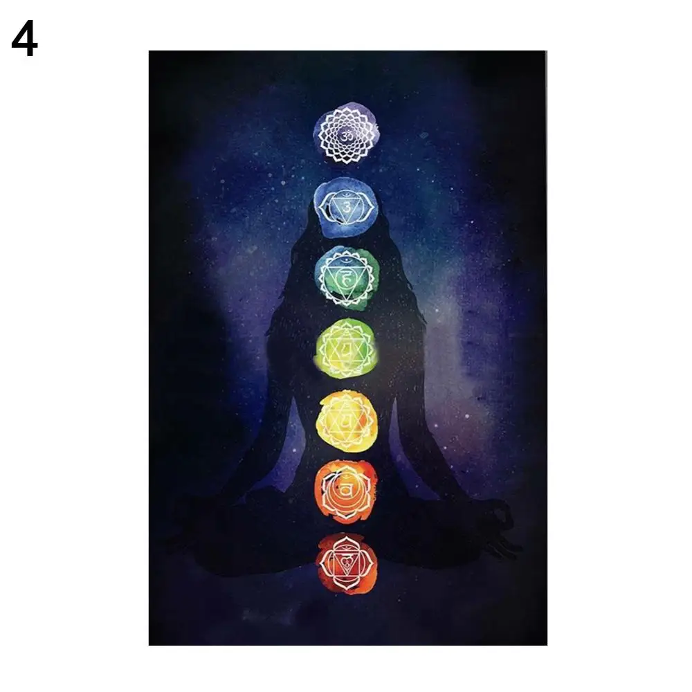 

Hot Sales 7 Chakra Bohemia Blanket Tapestry Summer Beach Towel Yoga Mat Pad