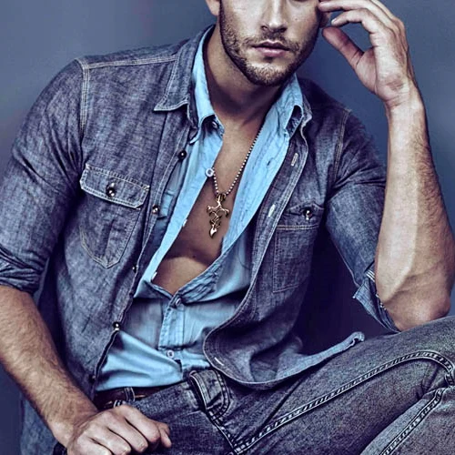 Мужское ожерелье с подвеской из нержавеющей стали в стиле панк|Ожерелья