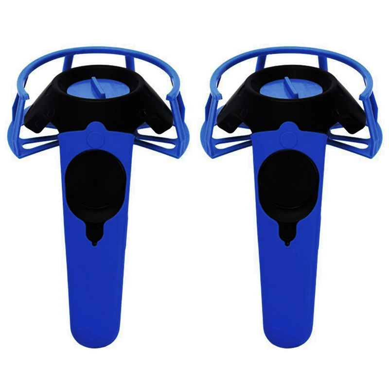 1 Pair Protective Cover Non Slip Lightweight Silicone Elastic Anti Collision Handle Controller Snap for HTC VIVE | Электроника