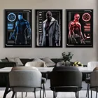 Популярная американская ТВ-серия Marvel с супергероями, Картина на холсте Сокол и зимний солдат, художественный постер, подарок для домашнего декора