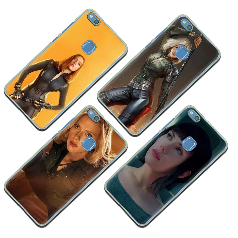 Жесткий чехол для телефона Scarlett Johansson Marvel Black widow Huawei Honor 6A 7A 6C 7C 8C 7X 8X 9X 8 9 10 Lite Play 20