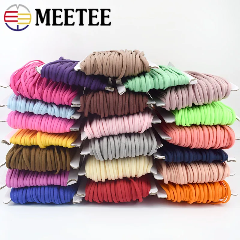 23/50 ярдов 5 мм веревка эластичная лента плечевой ремень детская для волос кольцо