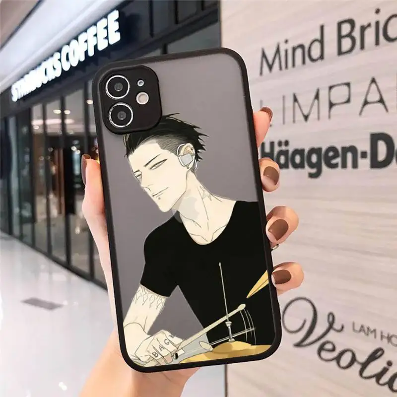 

Amine 19 Days boy Phone Cases Matte Transparent for iPhone 7 8 11 12 s mini pro X XS XR MAX Plus Shell Cover Coque funda