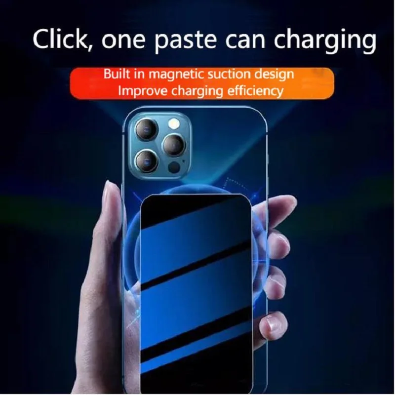 

Magnetic Wireless Power Bank 5000mAh Universal External Battery Mobile Phone15W Wireless Magsafing Magnet Powerbank for iPhone12