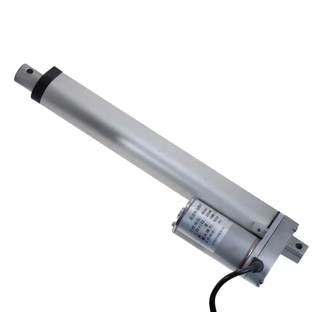 Высокоскоростной электрический линейный привод постоянного тока 12 В/24 В/36 В/48 В 200