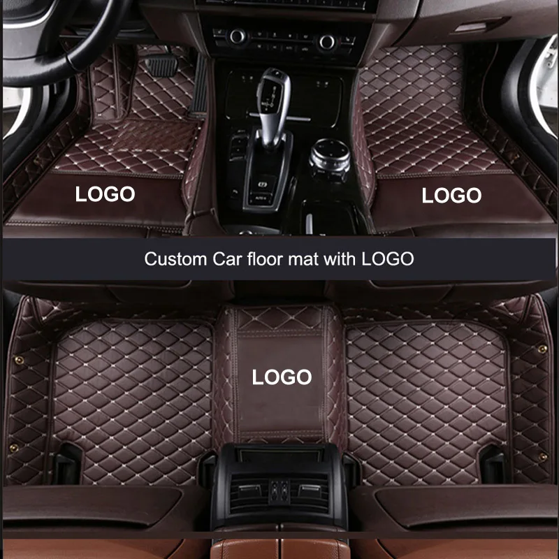 Автомобильные коврики на заказ с логотипом для BMW 3 5 7 серия F20 E90 F30 E60 F10 F11 G30 F01 G11 X1 X3