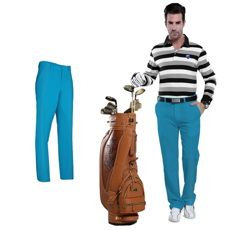 Брюки PGM мужские для гольфа быстросохнущие водонепроницаемые спортивные дышащие