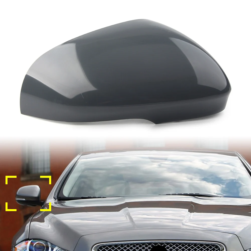 

1 шт., крышка для зеркала заднего вида для Jaguar XF XFR XFR-S XJ XJR XK XKR XKR-S XE 2010-2015, правая сторона