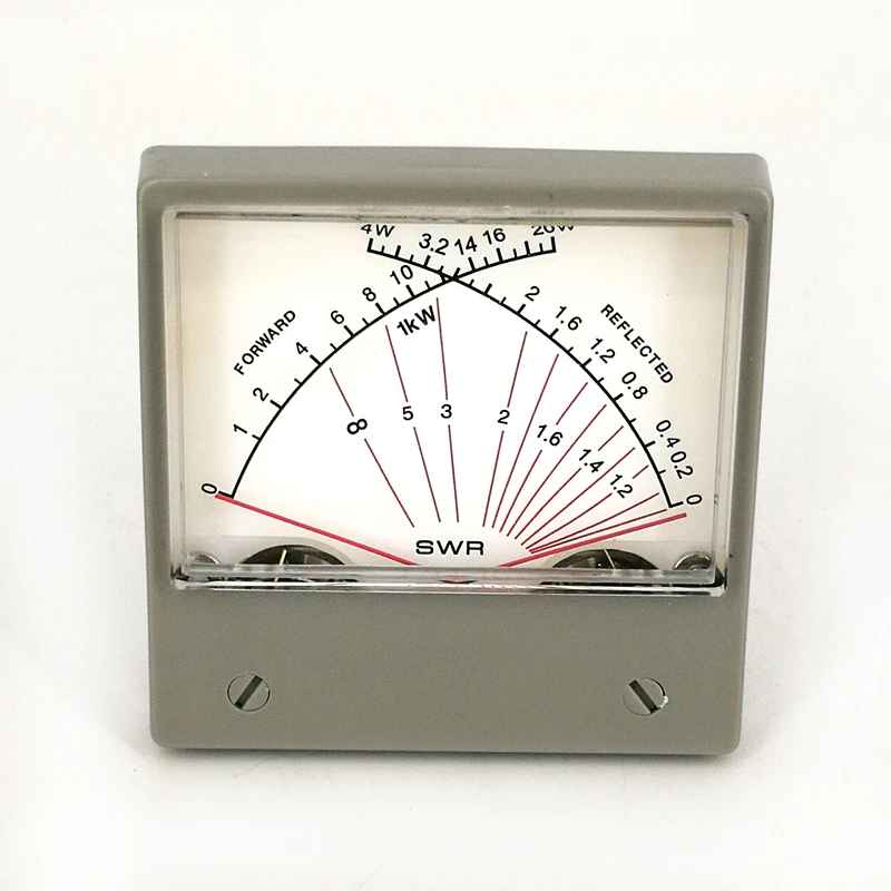 

Watt Meter Radio VU Meter Forward 20W Reflected 4W HF SZ-70-1