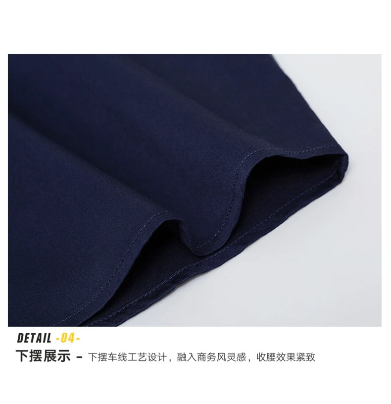 2021 Resrved Aramy Camisas Slim Fit Business Shirts Men Cotton shirt embroidery Business Casual Long Sleeve
