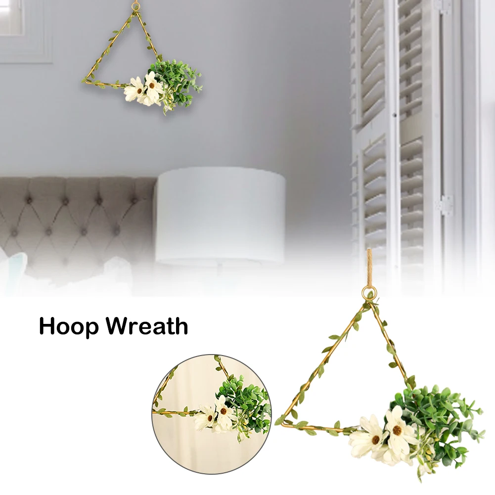 2019 многоугольник нордический кулон венок цветок подвесной имитация креативный