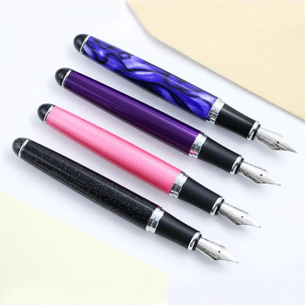 Ручка перьевая Jinhao X750 4 шт. роскошная карандаш среднего размера цвета|Перьевые
